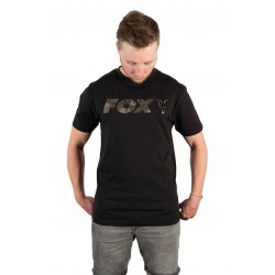 FOX - Black Camo Print T XXL - koszulka